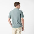 Diamond Knit Sweater Polo