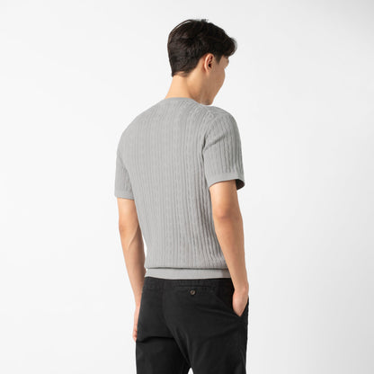 Cable Stitch Sweater Crewneck