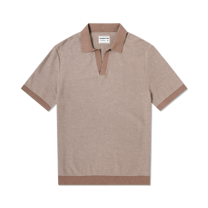 Honeycomb Sweater Polo