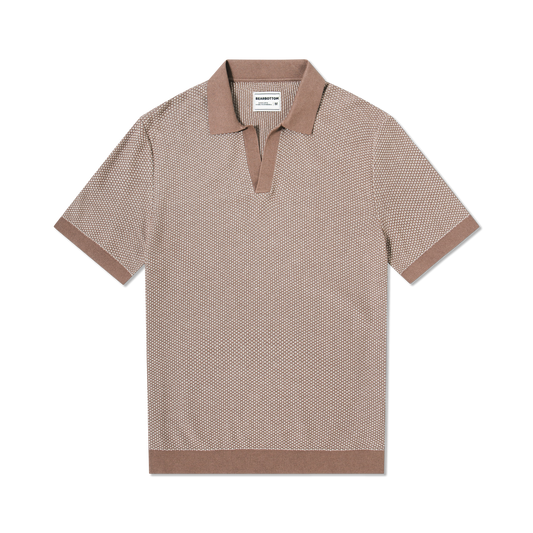 Honeycomb Sweater Polo