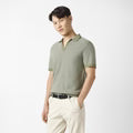 Honeycomb Sweater Polo