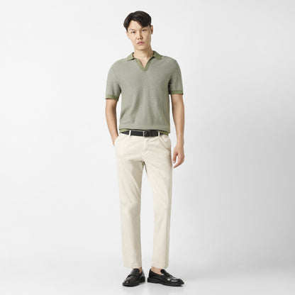 Honeycomb Sweater Polo