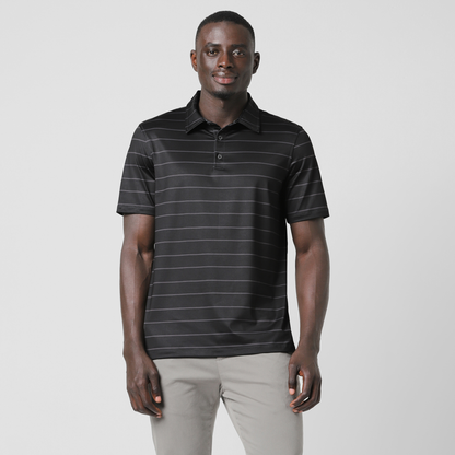 Performance Stripe Polo