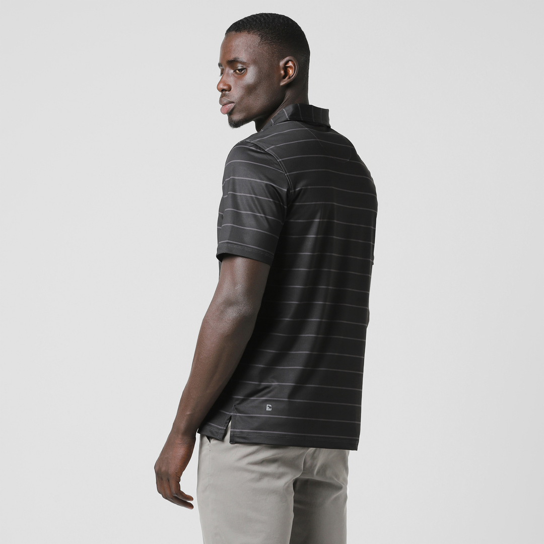 Performance Stripe Polo