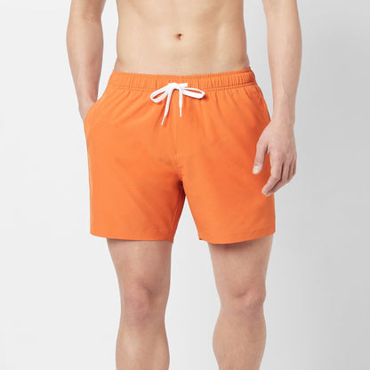 Stretch Swim Trunk Solid
