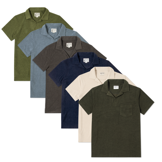 Coastal Terry Polo Bundle